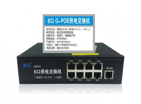 内置供电交换机