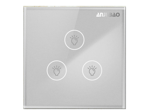 三位电容触摸智能灯控